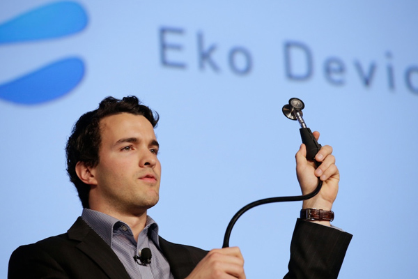 连听诊器都可以远程了！看看智能听诊器Eko Core