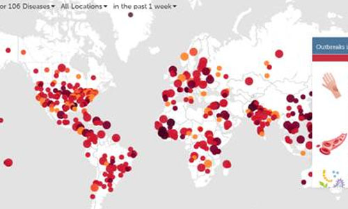 看美国信息专家如何绘制“全球健康地图”