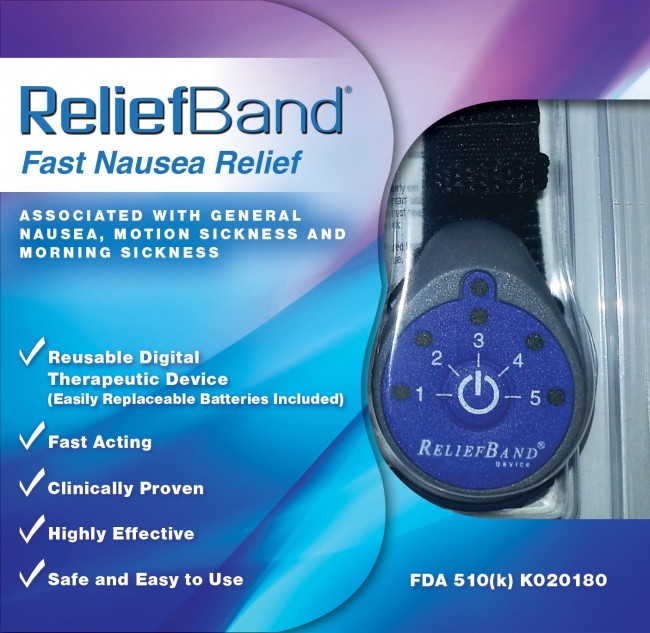 ReliefBand：可减少孕吐反应的智能手环