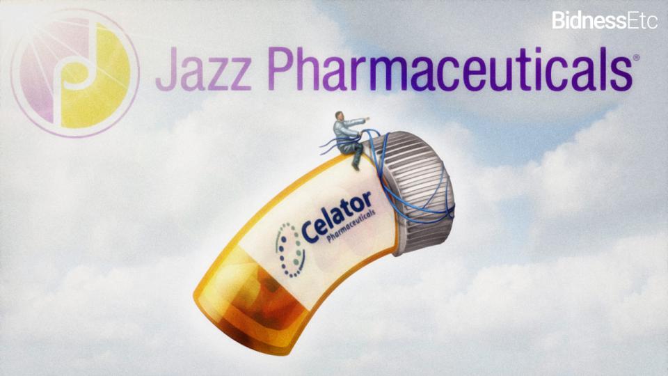 Jazz Pharmaceuticals将以15亿美元收购Celator