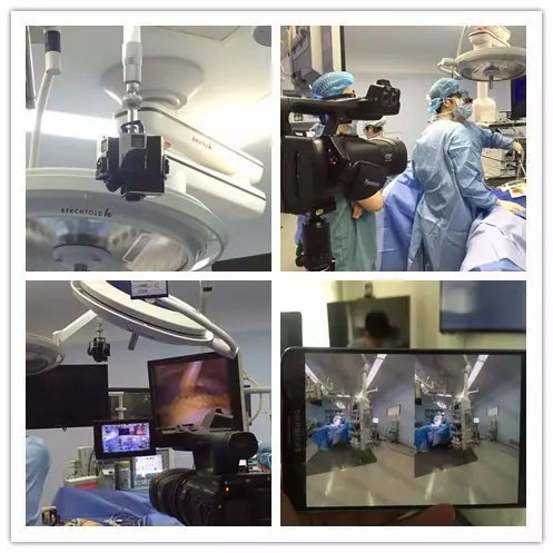 瑞金医院国内首次成功运用VR虚拟现实技术实现3D腹腔镜手术直播