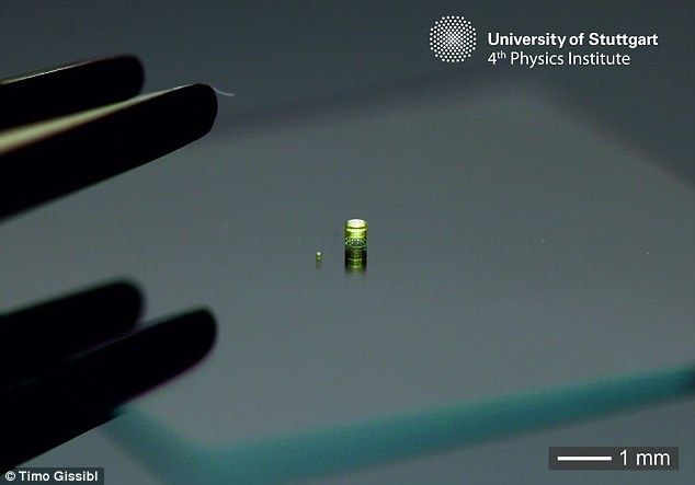 比盐粒更小、可以用注射器注入身体中的摄像头问世，可用于内窥镜影像