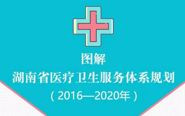 湖南发布《医疗卫生服务体系规划（2016-2020年）》