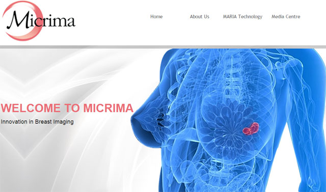 乳腺癌成像检查设备公司Micrima获345万美元投资