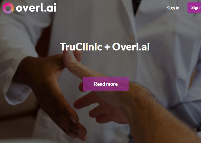 远程医疗公司TruClinic收购Overl.ai，用人工智能加快病人数据录入
