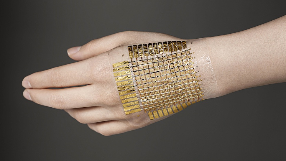 中科院半导体研究所宣布电子皮肤新进展，超薄高像素可直接贴附人体表面