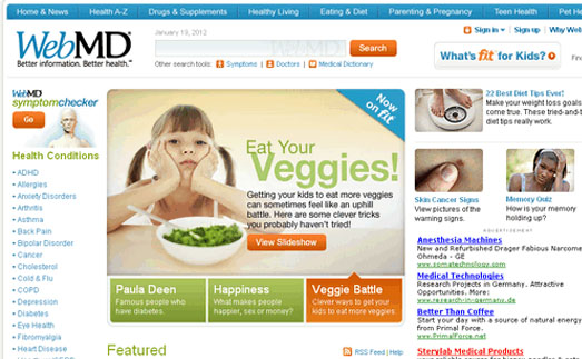 在线医疗信息服务商WebMD以28亿美元卖身KKR