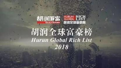 《2018胡润全球富豪榜》发布，70名中国医药富豪上榜！