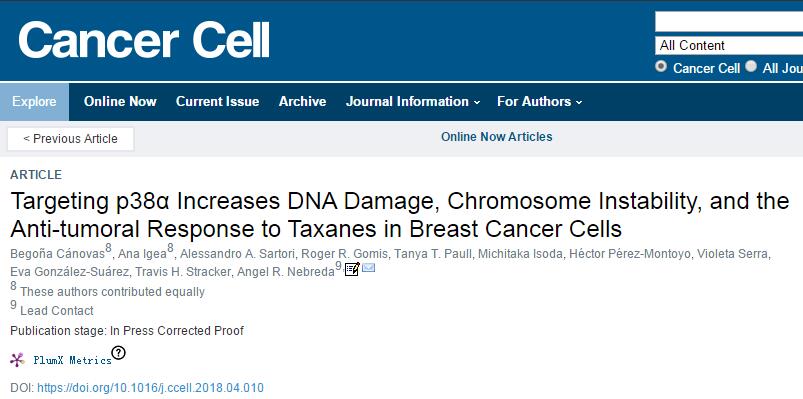 研究发现可阻碍肿瘤细胞通过DNA修复机制逃避死亡的新靶点 