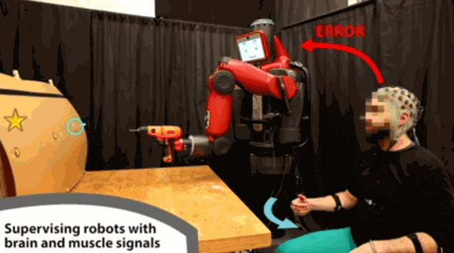 脑控机器人Baxter问世，可实时读取大脑信息