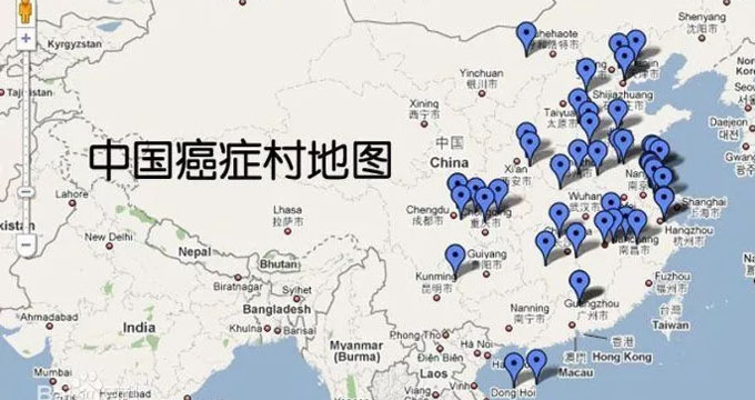 2018最新中国“癌症地图”