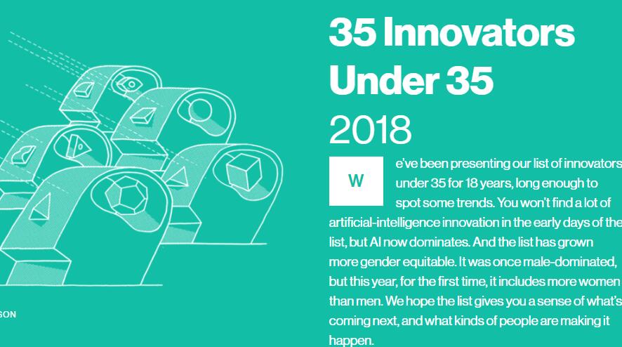 MIT：10位生物医药新星入选“35岁以下科技创新人”榜单