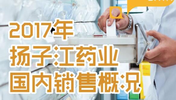 【数图说】2017年扬子江药业国内销售概况
