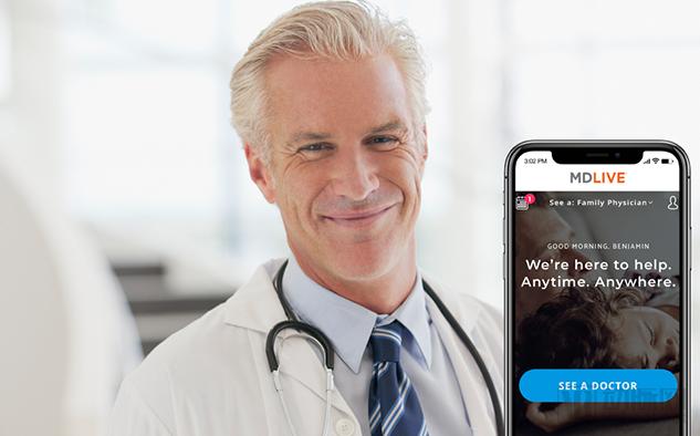 美国知名远程医疗平台MDlive获得5000万美元融资，未来或利用AI进行辅助诊疗