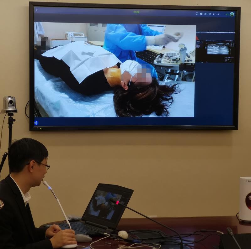 5G超声系统在上海市第十医院率先投入使用