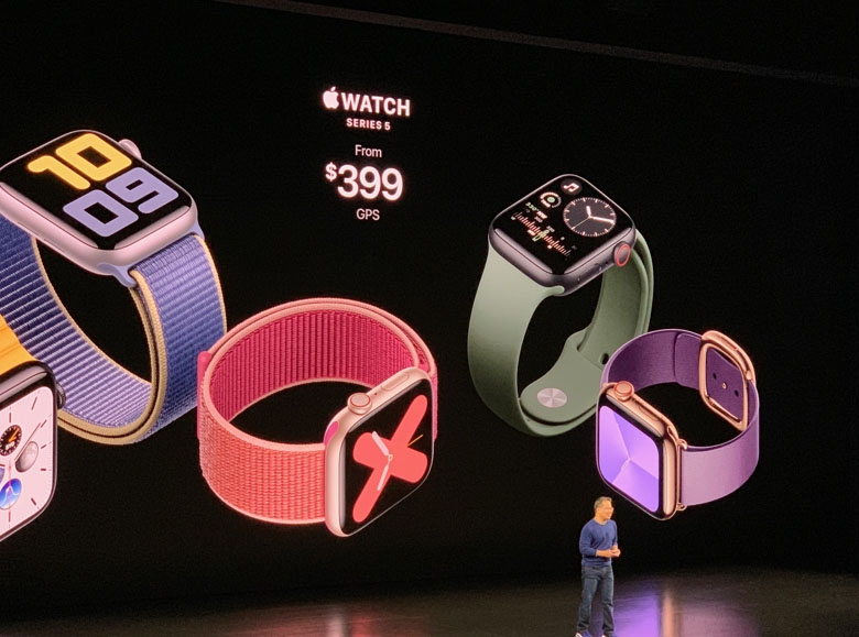 苹果发布第五代Apple Watch：新增三大健康功能
