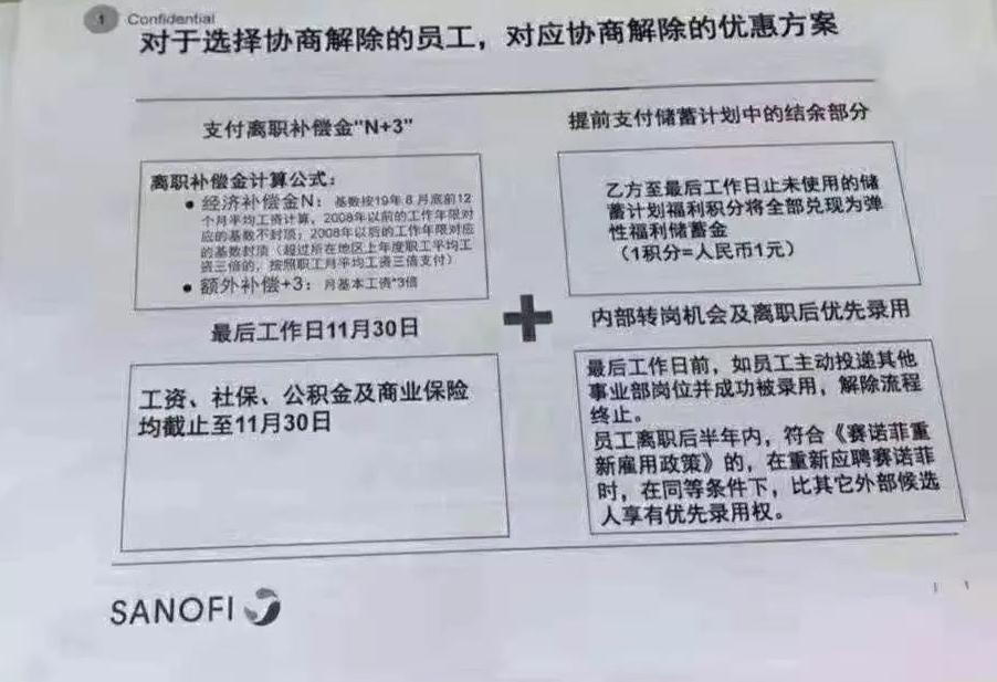 赛诺菲否认解散某产品团队，但又有赔偿方案流出