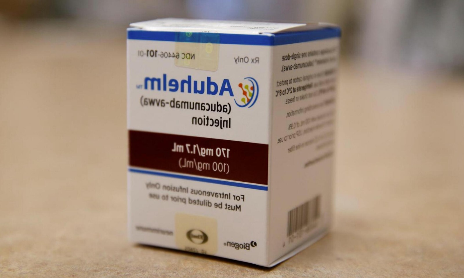 患者接受渤健阿尔茨海默药Aduhelm治疗后死亡，怀疑与药物副作用相关