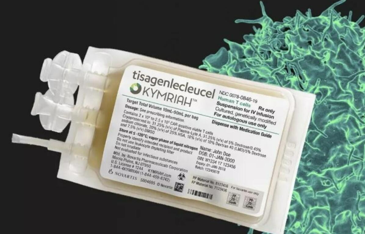 诺华CAR-T细胞疗法Kymriah 第三个适应症获得FDA批准