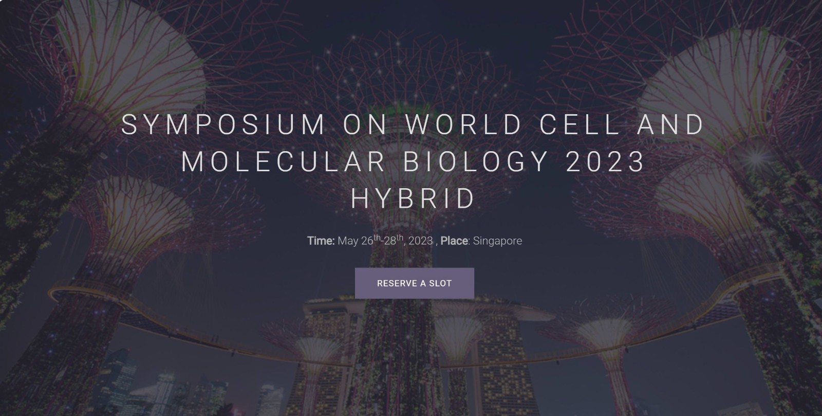 第二届世界细胞与分子生物学大会（CMB 2024）