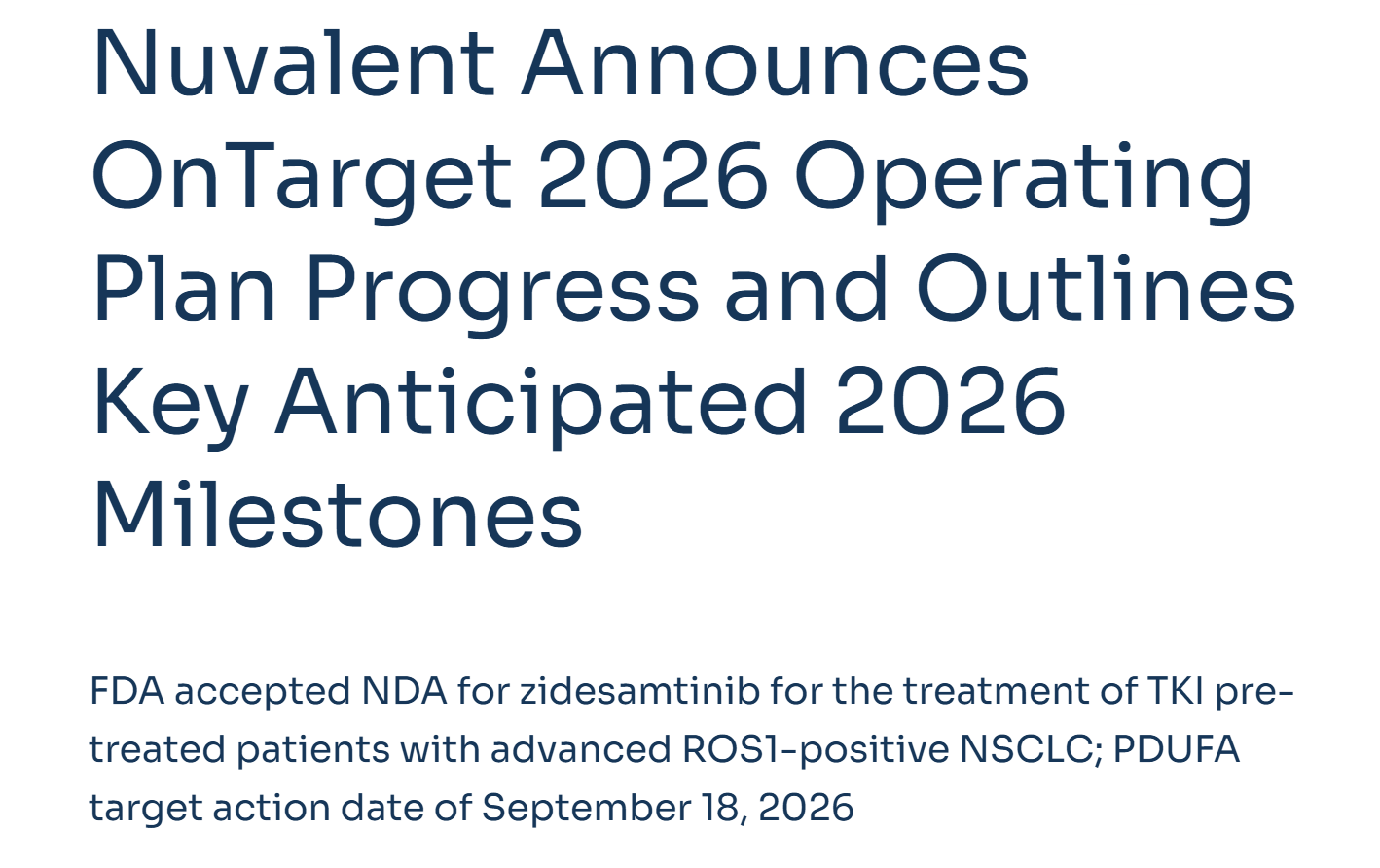 可突破血脑屏障，FDA受理非小细胞肺癌创新药上市申请