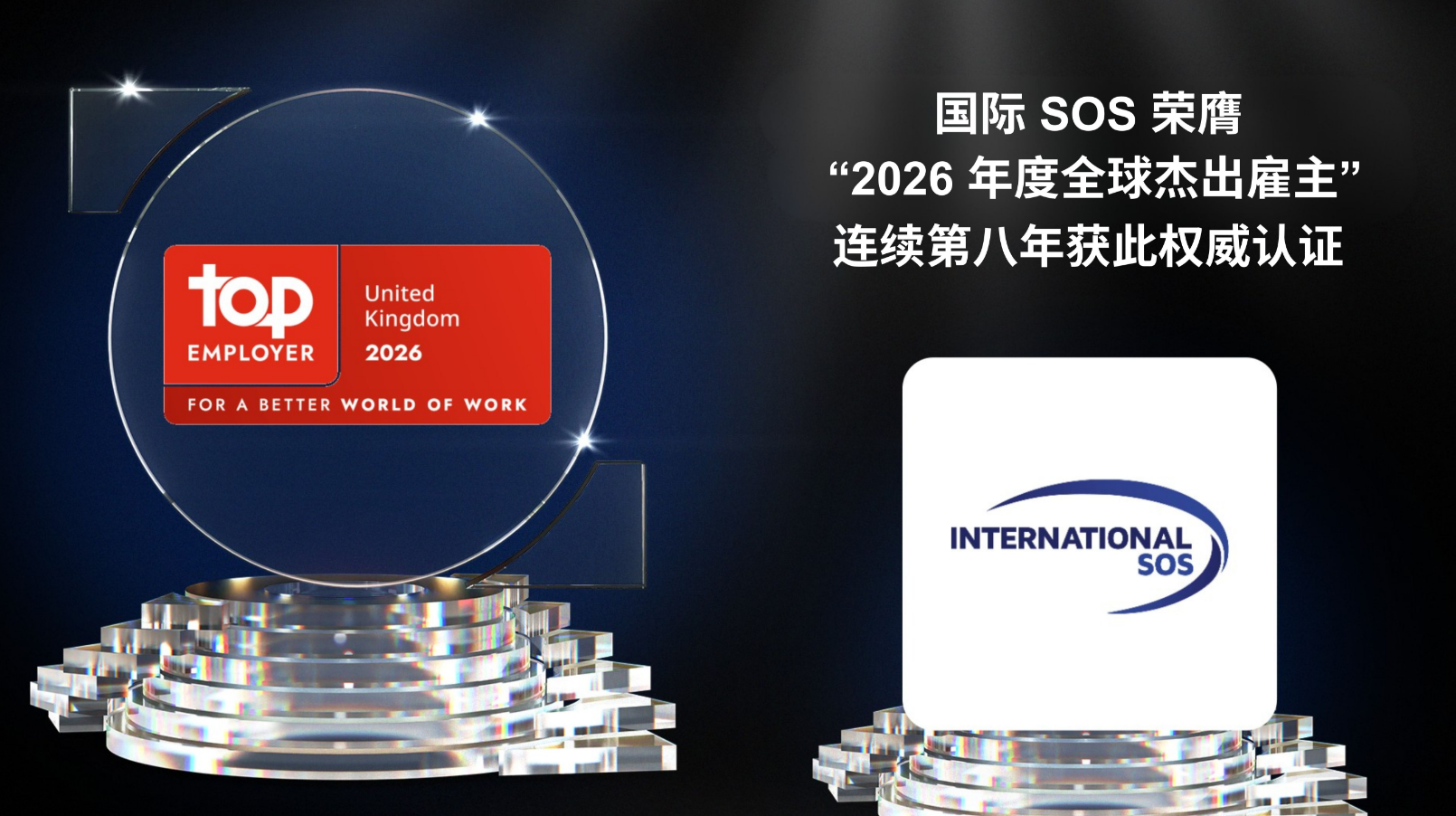 国际SOS荣膺“2026年度全球杰出雇主”